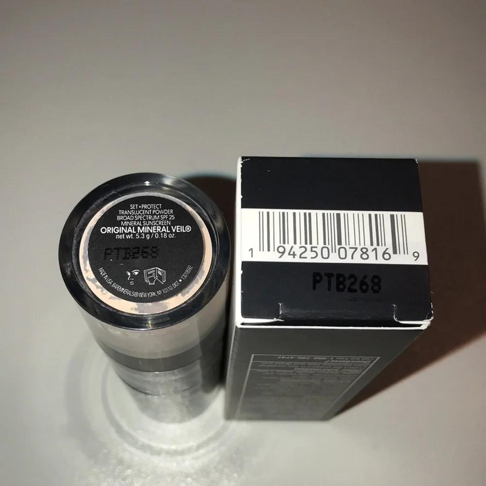 BareMinerals Original Mineral Veil Loose Powder & Brush Translucent SPF25 NEW - Picture 4 of 16